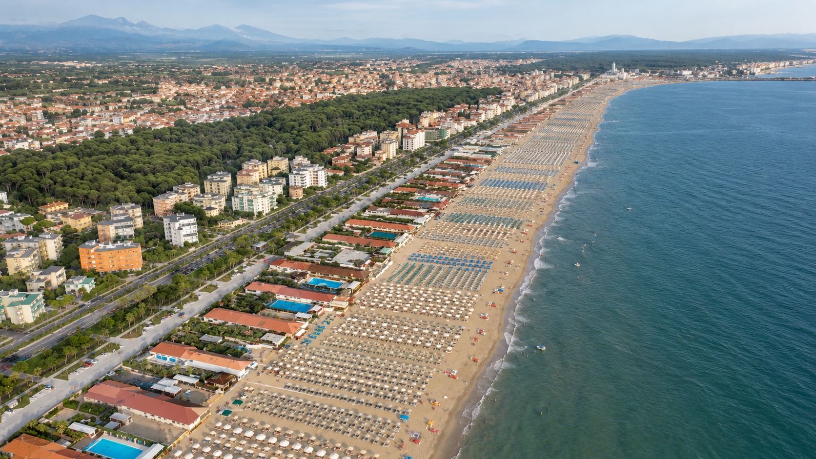 In storica località balneare toscana